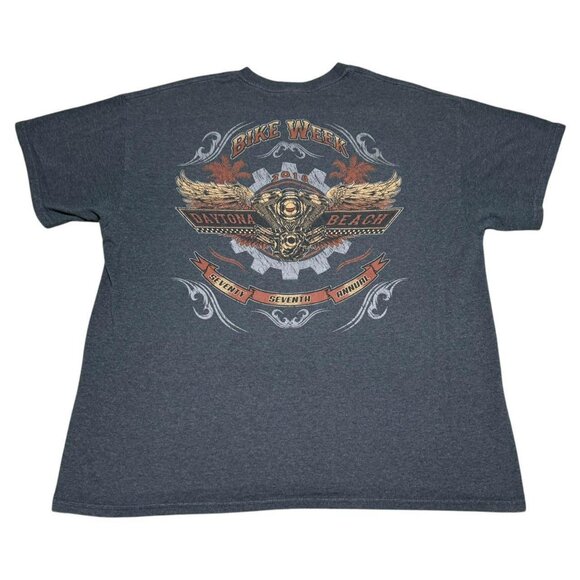2018 77th Annual Daytona Bike Week Motorcycle Shirt Adult‎ XL - Picture 1 of 5
